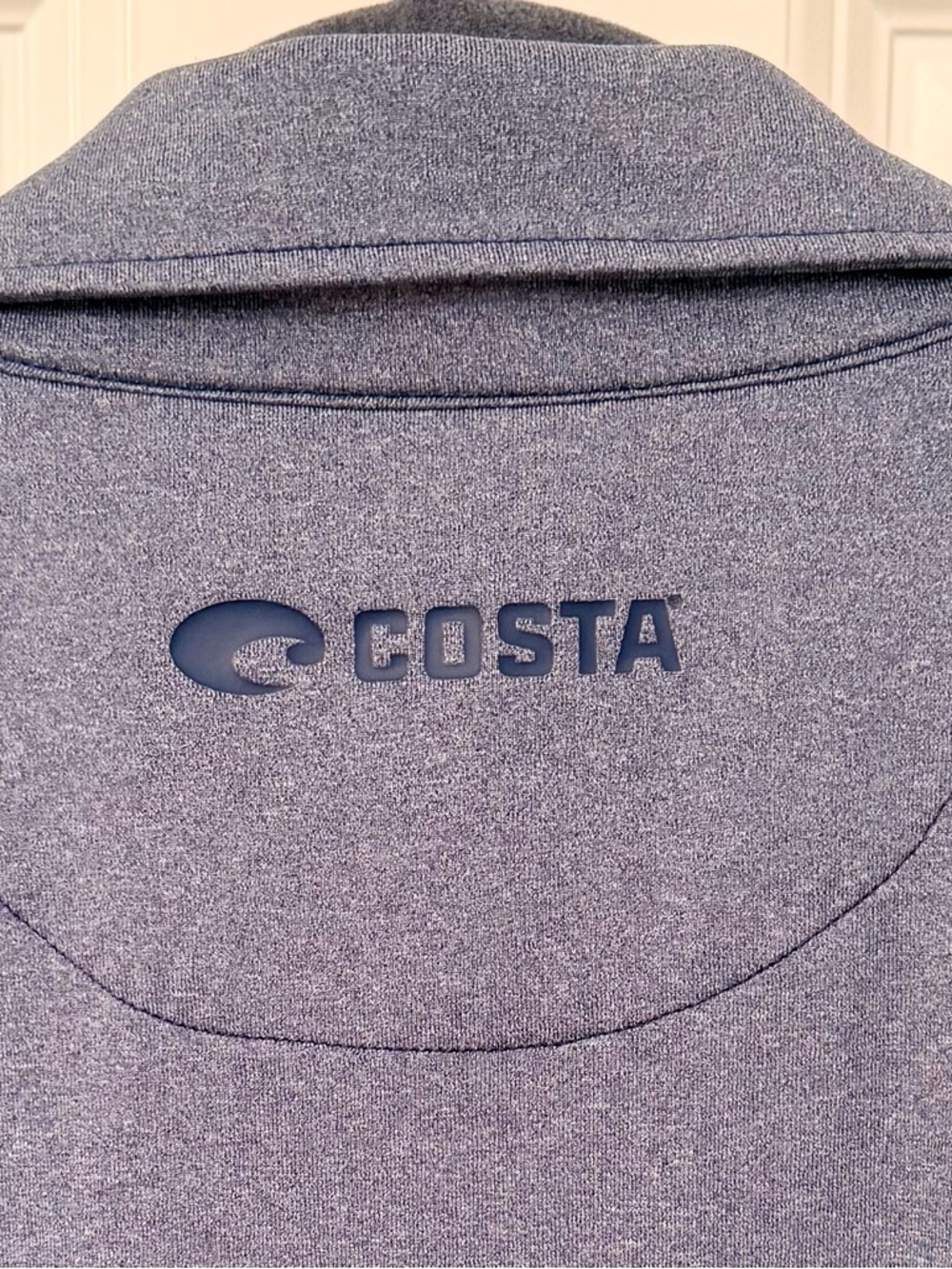 Costa Men's Short Sleeve Pocket Polo Blue Size L - Picture 3 of 5